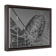 Load image into Gallery viewer, Wildwood Jersey Roller Coaster Black and White Photography Wall Art Print