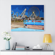Load image into Gallery viewer, Cartoon Art Wall Decor Art Paint Beach Painting Wildwoods