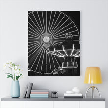 Load image into Gallery viewer, Wildwood Jersey shore Black and White Photography Wall Art Print