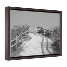 Load image into Gallery viewer, Black and White Photography Wall Art Print Beach Path Cape May