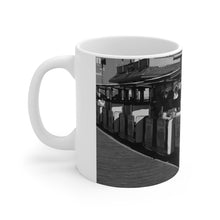 Load image into Gallery viewer, Black and White Wildwood NJ Tramcar Mug 11oz