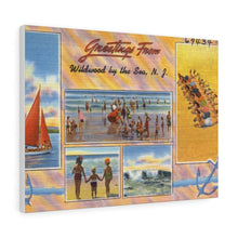 Load image into Gallery viewer, Old Beach Wildwood By The Sea Home Decor Wall Art Print Canvas