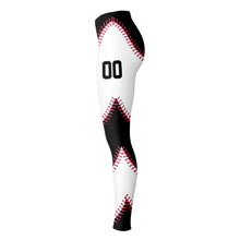 Load image into Gallery viewer, Personalized Leggings Black & White