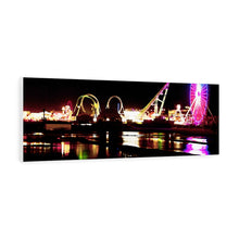 Load image into Gallery viewer, Watercolor Painting Wall Art Print Wildwood NJ Beach Skyline