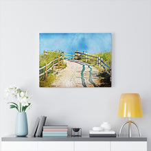 Load image into Gallery viewer, Oil Painting Wall Art Print Beach Path Cape May