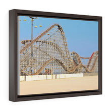 Load image into Gallery viewer, Wildwood Wooden Roller Coaster Watercolor Painting Wall Art Print