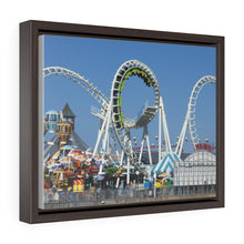 Load image into Gallery viewer, Canvas Print Wildwood Jersey Shore Morey's Piers Amusement Park View