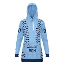 Load image into Gallery viewer, Tampa Bay Personalized Long Hoodie Light Blue