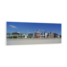 Load image into Gallery viewer, Canvas Print Cape May NJ Beach Wall Art Print Panoramic
