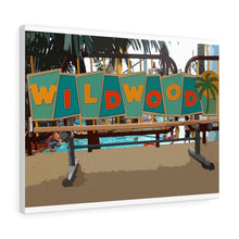 Load image into Gallery viewer, Wildwoods Cartoon Art Wall Decor Art Paint Beach Painting
