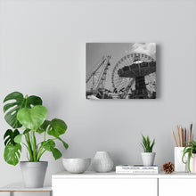 Load image into Gallery viewer, Black and White Photography Wall Art Print Wildwood NJ Boardwalk