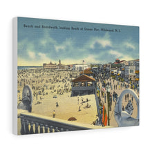 Load image into Gallery viewer, WIldwood NJ Beach Home Decor Wall Art Print Canvas