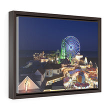 Load image into Gallery viewer, Canvas Print Mariners Landing Moreys Piers Wildwood Skyline Night