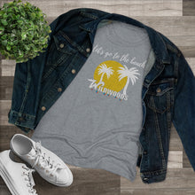 Load image into Gallery viewer, Wildwood NJ Beach Palm Tree Women's Triblend Tee