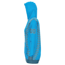 Load image into Gallery viewer, Marlines Personalized Long Hoodie Aqua