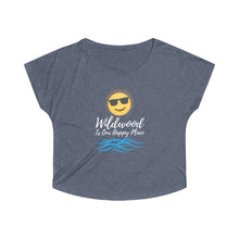 Load image into Gallery viewer, Wildwood is our Happy Place Women's Tri-Blend Dolman