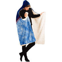 Load image into Gallery viewer, Tampa Bay Baseball Personalized Hooded Blanket Blue