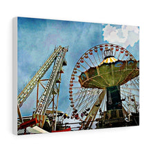Load image into Gallery viewer, Oil Painting Wall Art Print Carnival Game Wildwood Boardwalk