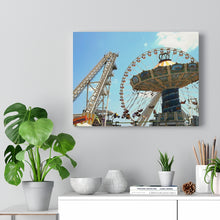 Load image into Gallery viewer, Watercolor Painting Wall Art Print Wildwood Jersey Shore Ferris wheel