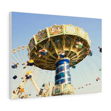 Load image into Gallery viewer, Wildwood Jersey shore Swings Watercolor Painting Wall Art Print