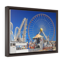 Load image into Gallery viewer, Canvas Print Wildwood Morey's Piers Amusement Park Wall Art