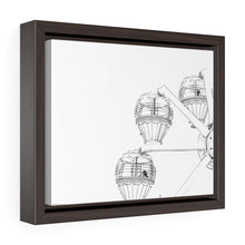 Load image into Gallery viewer, Art Sketch Wall Art Print Moreys Piers Wildwood NJ Beach Decor Hot Air Baloon