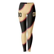 Load image into Gallery viewer, San Francisco Personalized Leggings Black & Tan