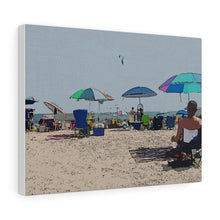 Load image into Gallery viewer, Cartoon Art Wall Decor Art Paint Beach Painting Wildwood Crest
