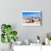 Load image into Gallery viewer, Wildwood Crest Sign Cartoon Art Wall Decor Art Paint Beach Painting