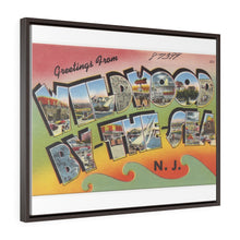 Load image into Gallery viewer, Wildwood By The Sea Postcard Home Decor Wall Art Print Canvas NJ