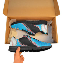 Load image into Gallery viewer, Miami Sneakers Black & Blue