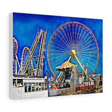 Load image into Gallery viewer, Oil Painting Wall Art Print Sunset Wildwood New Jersey