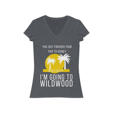 Load image into Gallery viewer, I'm Going to Wildwood WIldwood Days Women's Jersey Short Sleeve V-Neck Tee