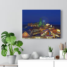 Load image into Gallery viewer, Watercolor Painting Wall Art Print Wildwood Crest Skyline Beach