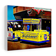 Load image into Gallery viewer, Oil Painting Wall Art Print Wildwood Boardwalk Tramcar