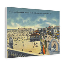 Load image into Gallery viewer, WIldwood NJ Beach Home Decor Wall Art Print Canvas