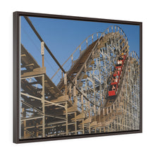 Load image into Gallery viewer, Roller Coaster Cartoon Art Wall Decor Art WIldwood Painting Carnival Decor