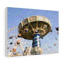 Load image into Gallery viewer, Gouache Digital Art painting Wildwood New Jersey Amusement Park Wall Art Print
