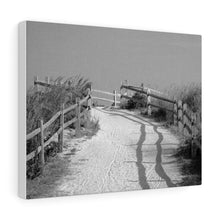 Load image into Gallery viewer, Black and White Photography Wall Art Print Beach Path Cape May