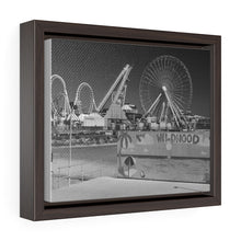 Load image into Gallery viewer, Black and White Photography Wall Art Print Wildwood Jersey Shore Ocean View