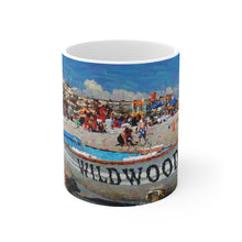 Load image into Gallery viewer, Artistic Painting Wildwood NJ Coffee Or Tea Mug 11oz