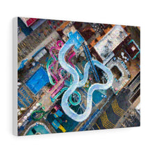 Load image into Gallery viewer, Gouache Digital Art painting Wall Art Print Water park Wildwood NJ