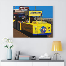 Load image into Gallery viewer, Wildwood NJ Tramcar Cartoon Art Wall Decor Art Painting