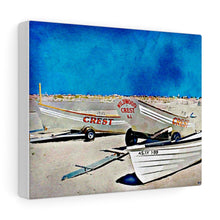 Load image into Gallery viewer, Wildwood Crest Lifeguard Boat Oil Painting Wall Art Print