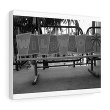 Load image into Gallery viewer, Wildwood Jersey shore Morey's Piers Black and White Photography Wall Art Print