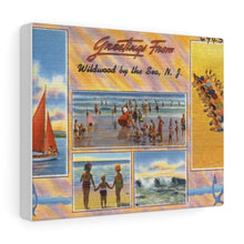 Load image into Gallery viewer, Old Beach Wildwood By The Sea Home Decor Wall Art Print Canvas