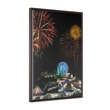 Load image into Gallery viewer, Canvas Print Wildwood Boardwalk New Jersey Fireworks