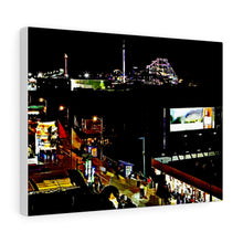 Load image into Gallery viewer, Oil Painting Wall Art Print Wildwood NJ Skyline