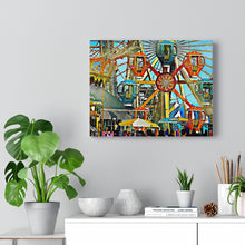 Load image into Gallery viewer, Oil Painting Wall Art Print Morey's Piers Wildwood New Jersey