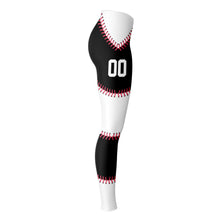 Load image into Gallery viewer, Personalized Leggings Black & White